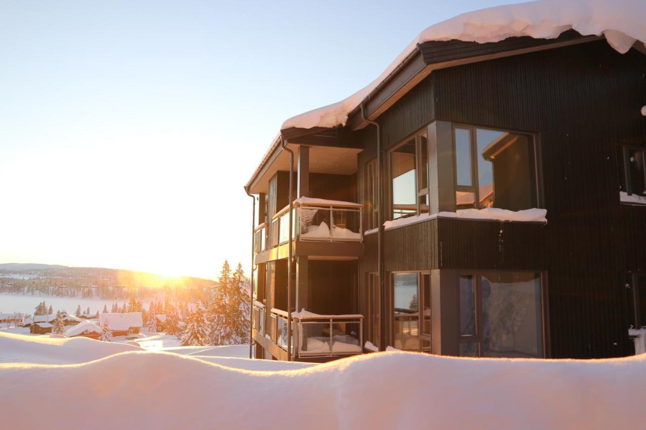 Beautiful Penthouse With Panoramic View At Sjusjoen Apartment Luaran gambar