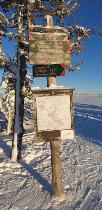 Beautiful Penthouse With Panoramic View At Sjusjoen Apartment Luaran gambar