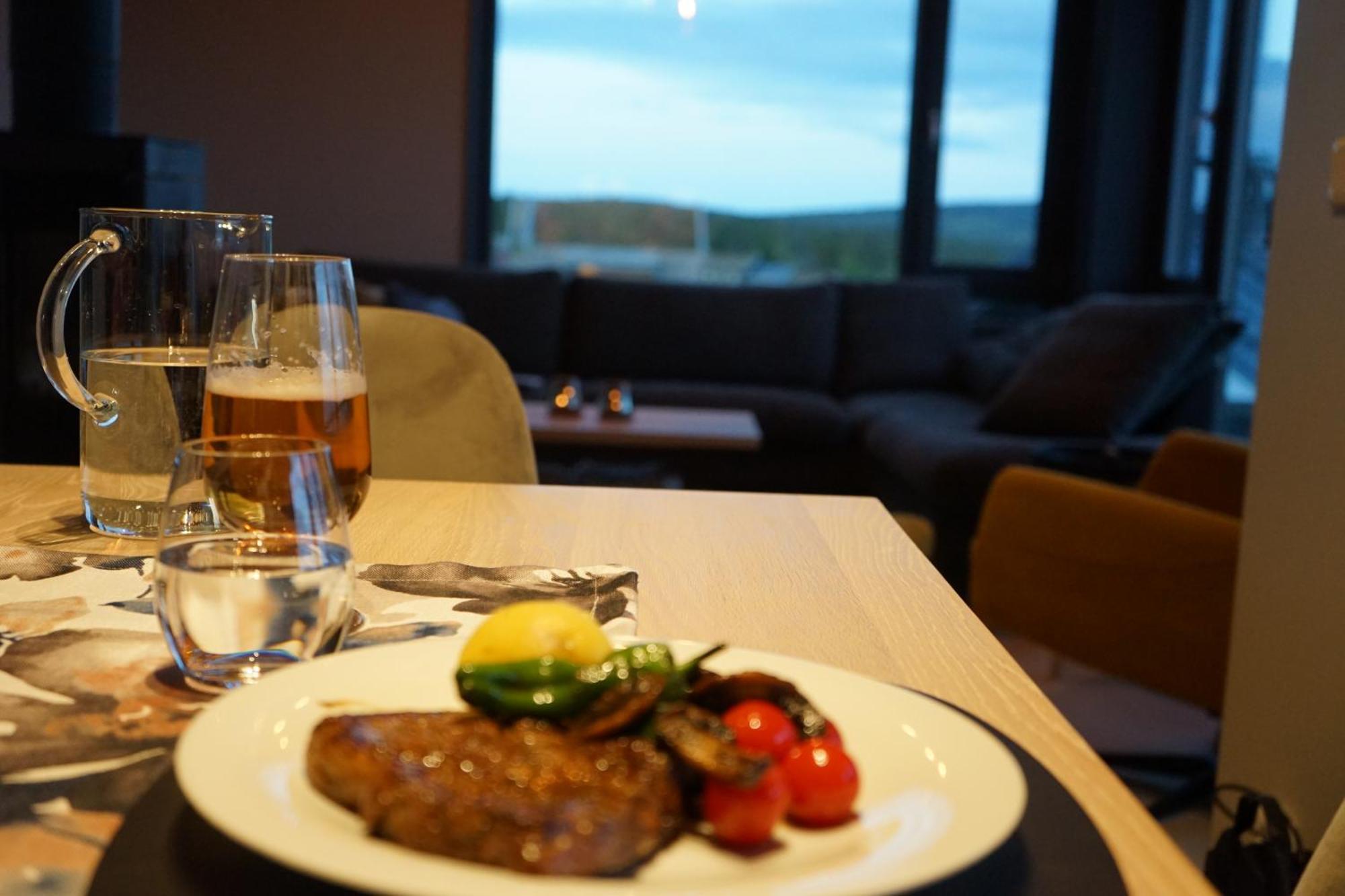 Beautiful Penthouse With Panoramic View At Sjusjoen Apartment Luaran gambar